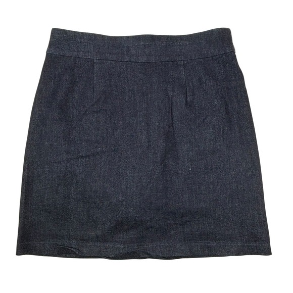 Croft & Barrow The Effortless Stretch Skort Denim Skirt Women's Size 8 Regular - Picture 1 of 16